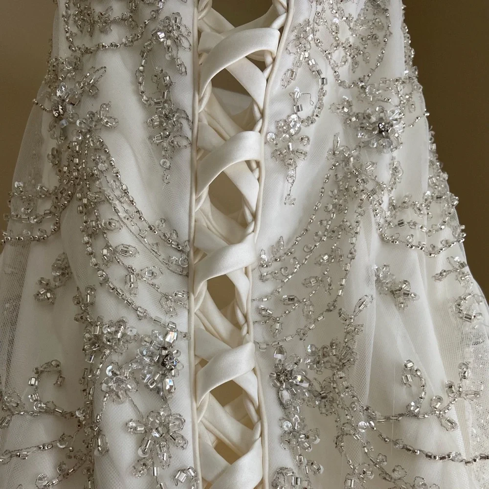 Sottero and Midgley Ivory Raquelle 72743 Wedding Dress w/Mermaid Silhouette - Picture 12 of 16